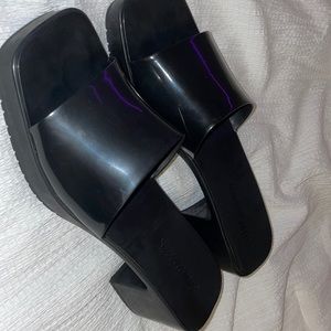 Steve Madden never worn before mule heels